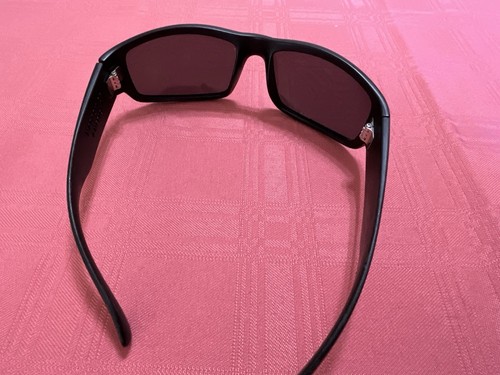 Madson Of America Matte Black Wrap Around Sunglasses “101” VGUC - Picture 4 of 8