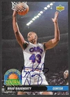 Score Board buyback autograph 92-93 Upper Deck All-Division Brad Daugherty #AD6