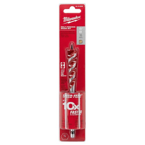 Milwaukee 48-13-0058 SPEED FEED Wood Bit 5/8" x 6"
