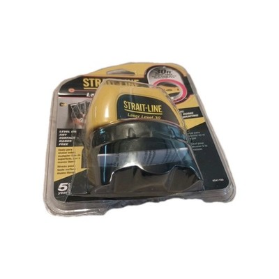 STRAIT-LINE Laser Level 30 Level On Any Surface Hands Free Hanging Pictures