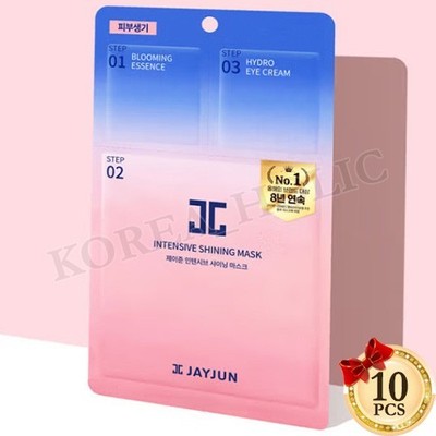 JAYJUN Intensive Shining Mask 10EA Soothing Mask Brightening Korean Cosmetics