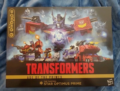 Transformers Age Of The Primes The Thirteen STAR OPTIMUS PRIME Titan Class New