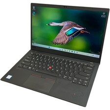 LENOVO ThinkPad X1 Carbon 7th Gen 14" QFHD, i7-8665U 16GB 256GB NVMe | Grade B