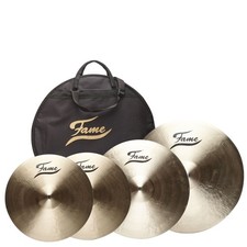 Masters B20 Handgehämmert 3-teiliges Becken Set B20 Bronze Medium inkl. Tasche