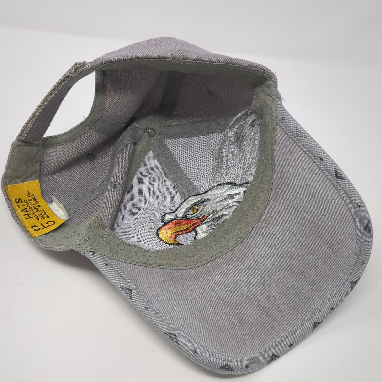 American Eagle Native Pride Baseball Cap Gray OS … - image 6