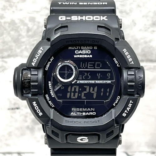 Rare G-Shock Riseman Gw-9200Bwj-1Jf Watch Black
