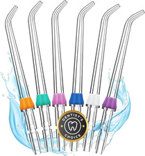 Water Flosser Replacement Tips for Waterpik, Replacement Heads for Waterpik 6 C