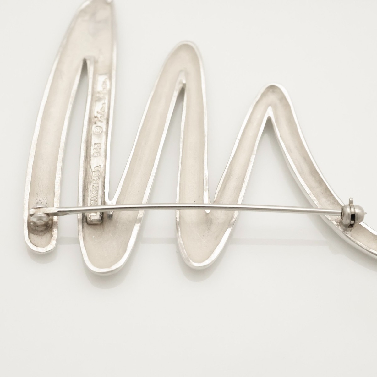 Tiffany & Co. ブローチ　シルバー925　パブロピカソ Authentic Tiffany & Co. Picasso Scribble Zig Zag Pin Brooch