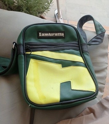 All Original LAMBRETTA Genuine Leather Carrier Pouch Pouch Bag