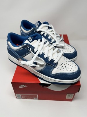 Nike Dunk Low Retro SE Sashiko Industrial Blue/White Sneaker DV0834-101