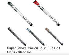  7 Super Stroke Traxion Tour Golf Club Grip - Standard - Choose Color 