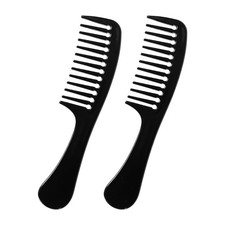 Wide Tooth Comb for Curly Hair, 9 Inches Hair Care Products for Women Men