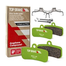 Pack Graphene Disc Brake Pads Shimano Saint M810 M820 Deore XT M8120 Tektro TRP