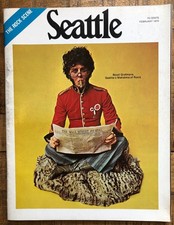 Revista Seattle Rock History 1957-1970 de colección 1970 Hendrix - Eagles Hall etc.