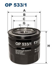 FILTRON Ölfilter OP 533/1 Anschraubfilter für MONDEO TRIBUTE FORD MAZDA COUGAR 2