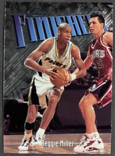 Reggie Miller [Refractor] #30 Prices | 1996 Finest | Basketball Cards