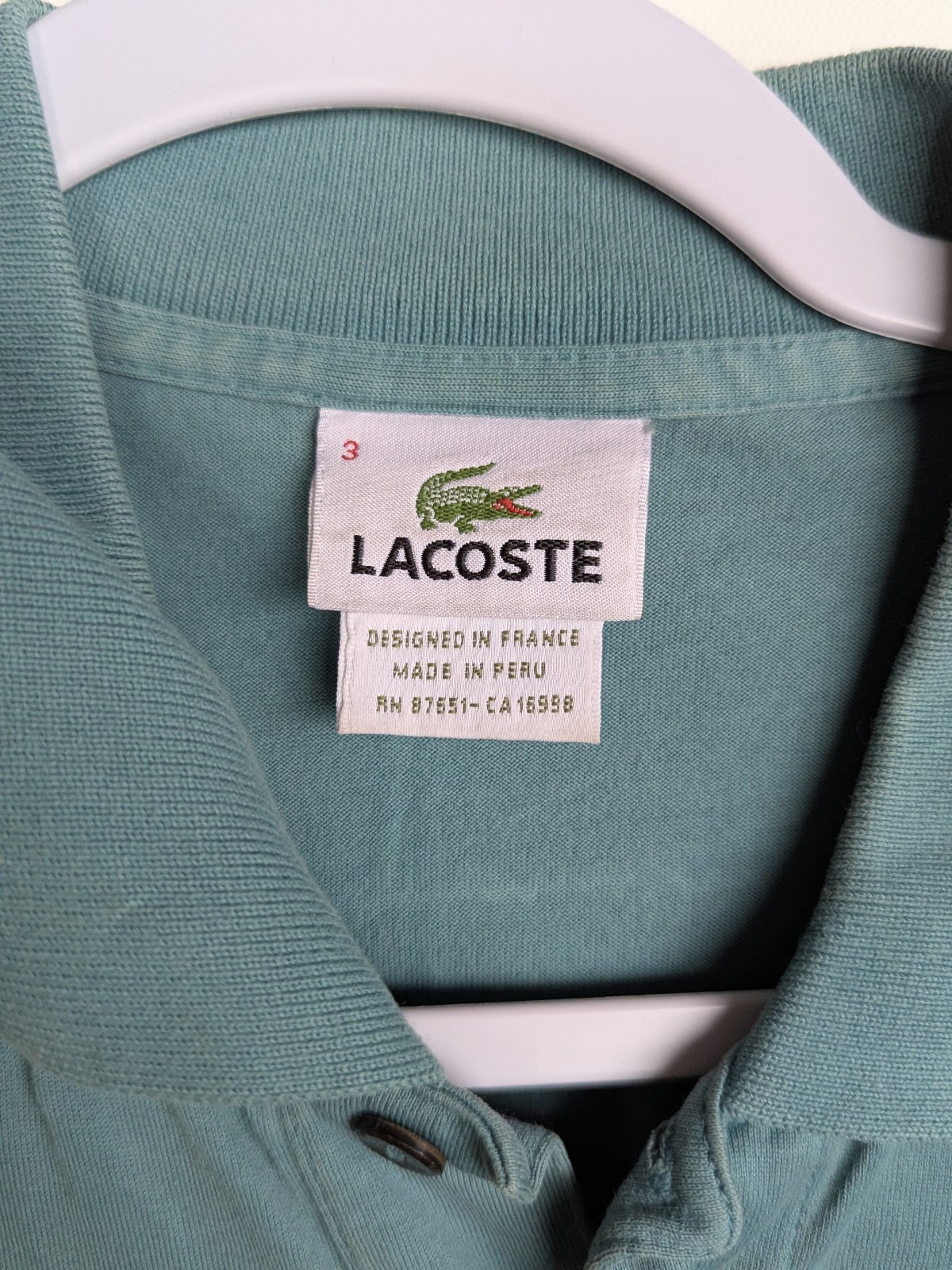 POLO GOLF SHIRT Lot (8) Anheuser Busch NIKE Cutter&Buck LACOSTE ADIDAS GUESS thumbnail 8