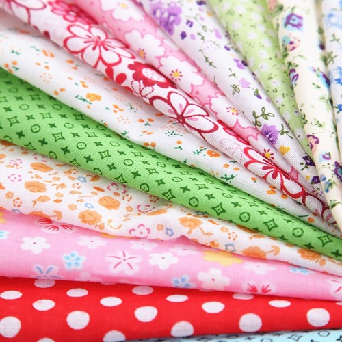 100 Stück Stoffe Baumwolle Baumwollstoff DIY Baumwolltuch Stoffreste Stoffpakete - Bild 10 von 12