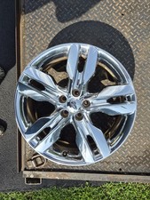 20 Ford Edge Factory Oem Chrome Clad Alloy Wheel Rim 20x8 2011-2014 5x114.3