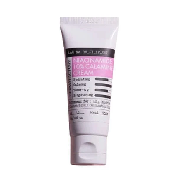 DERMA FACTORY Niacinamide 10% Calamine Cream - 30g K-beauty - Photo 1/1