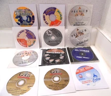 VINTAGE Lot of 12 AOL - AMERICA ONLINE CD SOFTWARE - Various Versions