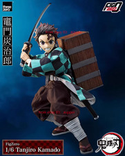 Threezero 3a Tanjiro Kamado Demon Slayer Figzero Series 1/6 28cm Action Figure