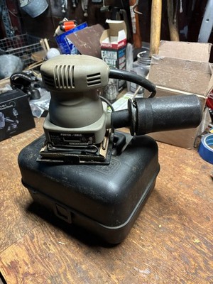 Used Porter Cable Model 340 Finishing Sander With case