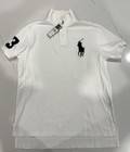 Ralph Lauren Men's Polo Large White Oversized Polo Logo