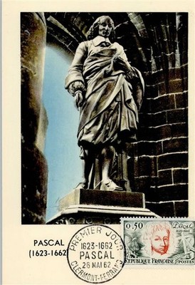 13008173 - Pascal - Sonderstempel und Sonderbriefmarke Briefmarkenabbildung