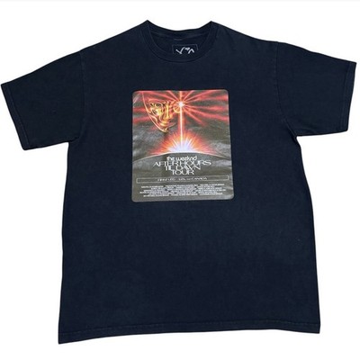 The Weeknd After Hours Til Dawn Tour XO Official Merch T Shirt Large Black