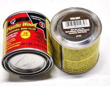 2- DAP Plastic Wood Professional Wood Filler 3X WALNUT 4 Oz. Can