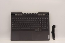 Lenovo Legion 7 16IAX7 Palmrest Cover Touchpad Keyboard German Silver 5CB1J31422