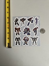 Pop Culture Stickers Transformers Sticker Sheet