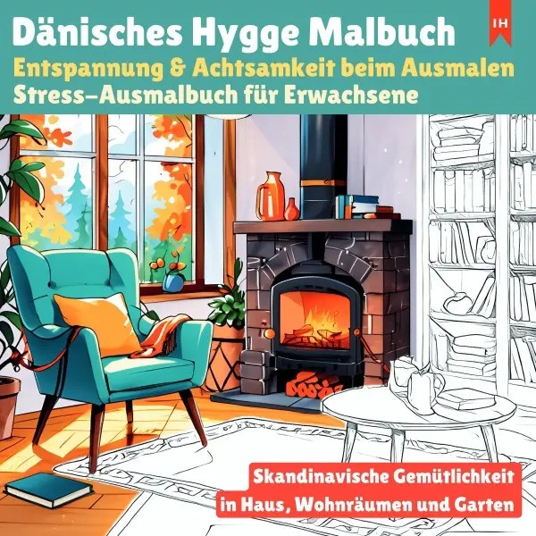 Luisa Lorek | DäNisches Hygge Malbuch: Entspannung & Achtsamkeit Beim...-image