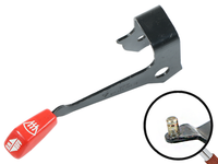 Porsche 911 Heizungshebel Links 91142472300 Mit Bolzen Und Rotem Knopf