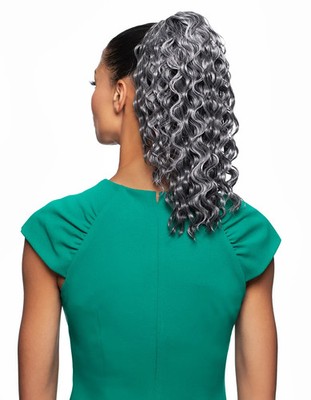 Foxy Silver DS 28, Ponytail Hair, Effortless style, Gorgeous curls