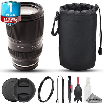 Tamron 25-200mm Di III VXD G2 Lens (Sony E) - 7pc Care Kit + 1 Yr Warranty