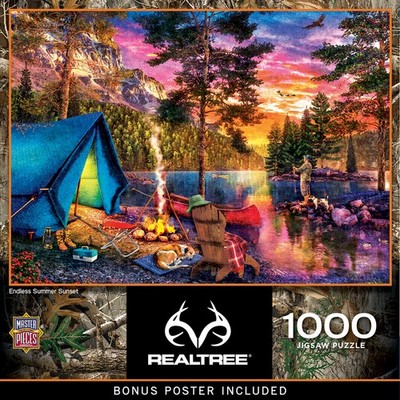 MasterPieces - Realtree - Endless Summer Sunset 1000 Piece Jigsaw Puzzle