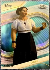 Luisa Madrigal Disney Topps Chrome #163 Teal Refractor Card 153/299 ENCANTO 2025