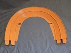 Vintage Hot Wheels Redline Era Dual Lane Curve, 3pc, 180 or 200 degrees