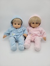Pleasant Company American Girl Set Of Twins Bitty Baby Blonde Hair Blue Eyes Boy