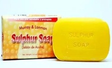 Murray Lanman Sulphur Soap Jabon de Azufre 3.3oz Peru Luxury Bar Body Face