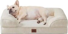 Orthopedic Dog Bed for Medium Dogs, Waterproof Memory Foam Medium Dog Beds