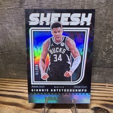 Panini 2024-25 NBA Hoops Sheesh Holo Artist Proof /25 Giannis #16 Bucks