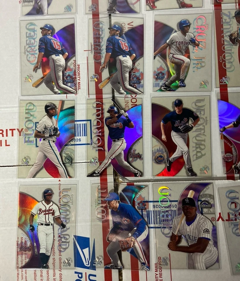 Lot of 37 1999 Skybox EX Century Cards Semi Stars & Commons Acetate Holofoil - Image 4 of 4