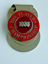 1988 PLAYERS Golf Championship Credential Badge Money Clip