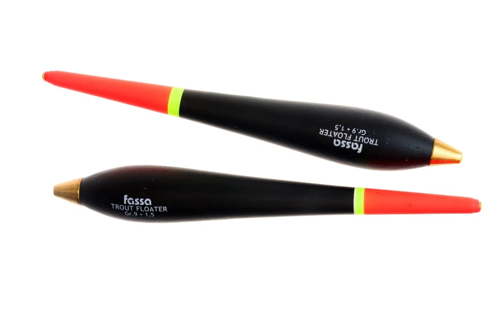 2 GALLEGGIANTI piombati FASSA Trout Floater Scorrevoli - 9+1,5 gr  -  GH208 - Immagine 3 di 4