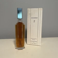 Vintage CHERRER 2 JEAN-LOUIS SCHERRER Eau de Toilette Perfume Spray Women 1.66oz