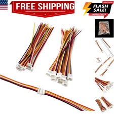 10 Pairs JST 1.25mm Pitch 5 Pin Micro Electrical Male Female Connector Plug w...