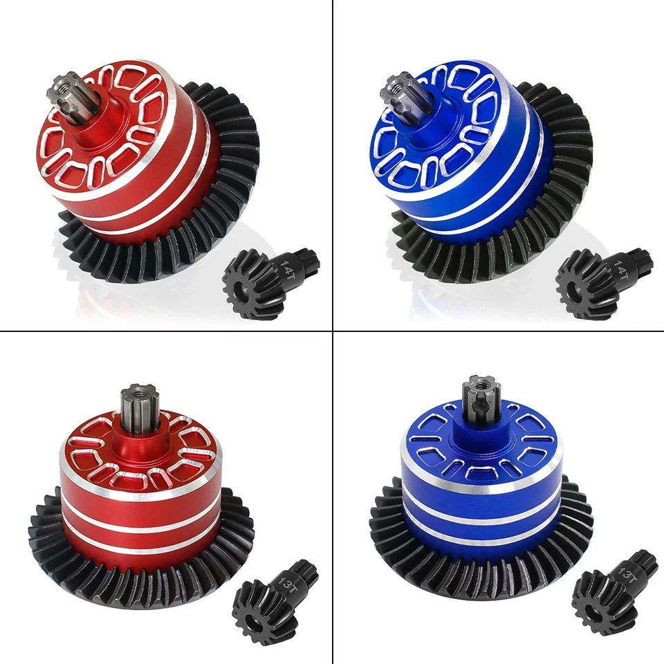 Steel Diff Gear Set 37-13 35-14T for 1/8 1/10 ARRMA 2WD 4WD 3S 4S - Bild 2 von 4